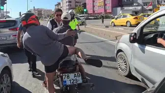 Ereğli'de polis ekiplerinden kaçan ehliyetsiz sürücüye 390 bin TL ceza kesildi