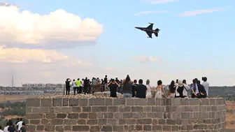 SOLOTÜRK Diyarbakır semalarında prova uçuşu yaptı