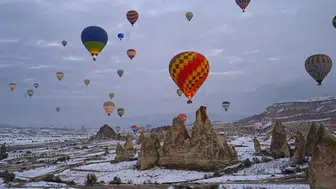 Kapadokya'da Sıcak Hava Balonu Turları Neden İptal Edildi?