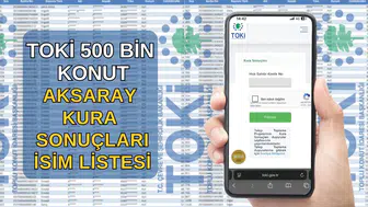 TOKİ Aksaray Kura Sonuçları Açıklandı mı? Nereden Erişilebilir?