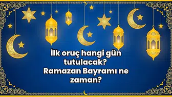 2026 Ramazan ayı ne zaman başlayacak ve ilk oruç hangi gün tutulacak?