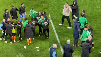 Başakşehir ile Gaziantep FK Maçı Sonrası Gergin Anlar
