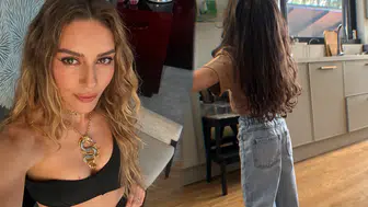 Sinem Kobal, Kızı Leyla’nın Mutfaktaki Görüntüsünü Paylaştı mı?