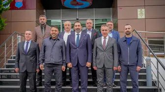 Hamza Yerlikaya'dan Trabzonspor'a Ziyaret