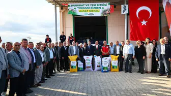 Manisa'da çiftçiye tohum ve ormanlara tanker desteği