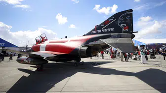 50'nci yılını dolduran F-4E/2020 Phantom, TEKNOFEST'te ilgi görüyor
