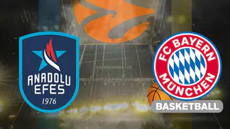 EuroLeague'de Anadolu Efes, Bayern Münih ile Önemli Bir Maç Oynayacak