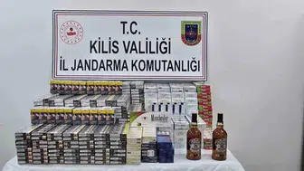 Kilis'te Kaçak Sigara ve Çay Ele Geçirildi