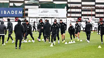 Beşiktaş, Kocaelispor karşılaşması için çalışmalarını sürdürüyor