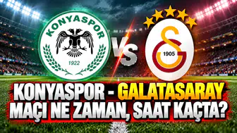 Konyaspor ile Galatasaray maçı hangi kanalda ve saat kaçta başlayacak?