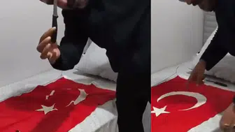 Öğretmenin Atatürk ve Türk Bayrağına Yönelik Paylaşımları Tepki Çekti