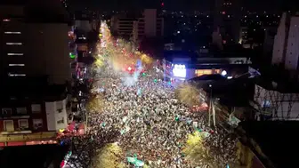 Tiran sokakları savaş alanına döndü