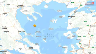 Ege Denizi'nde peş peşe deprem