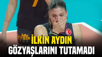 İlkin Aydın, Eylül Akarçeşme'nin sakatlığı sonrası gözyaşlarını tutamadı
