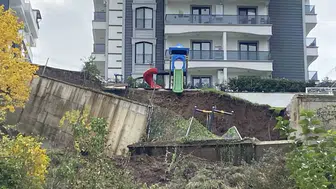 Kocaeli'de İstinat Duvarı Çöktü: Çocuk Parkında Neler Oldu?