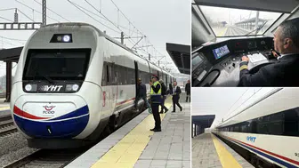 Halkalı-Kapıkule Hızlı Tren Hattı İlk Seferine Başladı