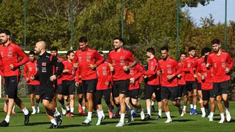 A Milli Takım'da İtalya maçı hazırlıkları tamamlandı
