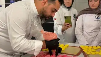 Sinop'ta Aşçılık Öğrencileri Makarna ve Makaron Eğitimi Aldı