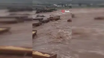 Diyarbakır'da Sel Felaketi: Menfez Köprüler Yıkıldı