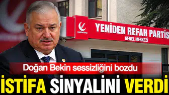 Yeniden Refah Partisi'nde İstifa Sinyali: Doğan Bekin Ne Dedi?