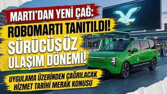 Martı, Sürücüsüz Otonom Ulaşım Aracı Robomartı’yı Tanıttı