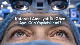 İki Gözde Katarakt Ameliyatı Aynı Gün Yapılabilir Mi? Uygun Hastalar İçin Riskler ve Sonuçlar