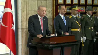 Cumhuriyet'in 103. Yıl Dönümünde Devletin Zirvesi Anıtkabir'de
