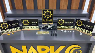 Uşak'ta Düzenlenen Uyuşturucu Operasyonunda 27 Şüpheli Tutuklandı