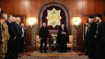 Ukrayna Devlet Başkanı Zelenskiy'den Fener Rum Patrikhanesi'ne Ziyaret