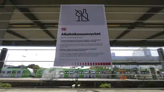 Almanya'da Tren İstasyonlarında Kapsamlı Alkol Yasağı Başlatıldı