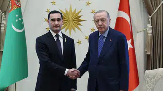 Cumhurbaşkanı Erdoğan ile Berdimuhammedov Ankara'da Bir Araya Geldi