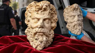 İzmir'de Tarihi Eser Operasyonu: Zeus'un Mermer Başı Bulundu