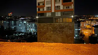 Ankara'da İstinat Duvarı Çöken 17 Katlı Bina Tahliye Edildi