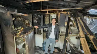 5 çocuklu ailenin evi yandı: "Her şeyimiz gitti, mahvolduk"