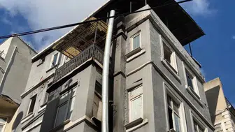 İstanbul Beyoğlu'nda korkutan yangın