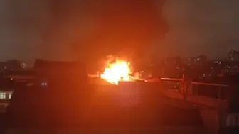 İstanbul Küçükçekmece'de Kentsel Dönüşüm Binasında Yangın