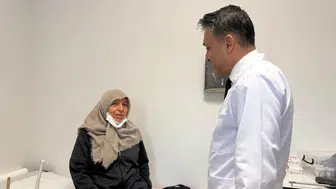 Karın Şişkinliği Şikayetiyle Hastaneye Gitti, 30 Santimetrelik Tümörle Karşılaştı