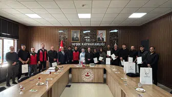 Afşin'de çiftçilere modern sulama eğitimi ve cihaz desteği