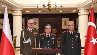 Genelkurmay Başkanı Orgeneral Selçuk Bayraktaroğlu Polonyalı Komutanı Kabul Etti