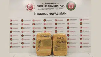 İstanbul Havalimanı'nda 30 milyonluk zehir operasyonu