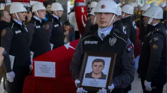 Şehit Polis Memuru Tayfun Akalan Ankara'da Toprağa Verildi