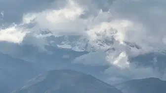 Hakkari'de Soğuk Hava Etkili Oldu: Cilo Dağları Beyaza Büründü