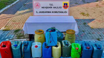 Nevşehir'de hırsızlık şüphelisinin evinden cephanelik çıktı