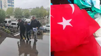Çerkezköy'de bayrak görüntülerinde yeni gelişme
