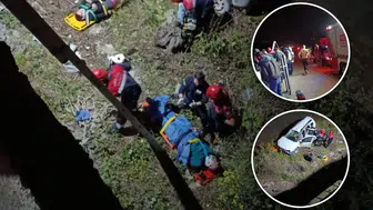 Karadere Yolunda Feci Kaza: Cip Dereye Yuvarlandı
