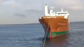 Çanakkale Boğazı'nda kargo gemisi makine arızası yaptı