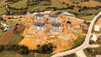 Kocaeli Adliye Lojmanları Projesi'nde Yüzde 74 Tamamlandı