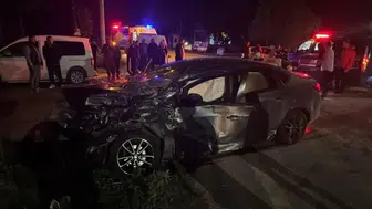 Bilecik'te tır ile otomobil çarpıştı : 5 kişi yaralandı