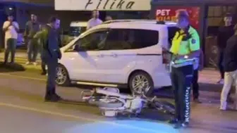 Erdemli'de otomobil ile motosiklet çarpıştı : 1 ölü, 1 ağır yaralı