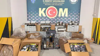 Eskişehir'de kaçak tütün ve alkol operasyonu: 1 tutuklama